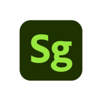 Adobe Substance 3D Stager Icon, App Logo Editable Transparent Background, Premium Social Media Design for Digital Download png
