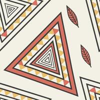 spring bloom seamless floral pattern with happy tones vector