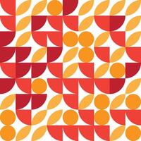 a pattern of squares in orange vector