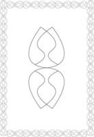 Abstract Design with Frame illustration vector