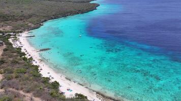 Incredible Porto Marie Beach in Willemstad Netherlands Curacao.. Awesome Scenery. video