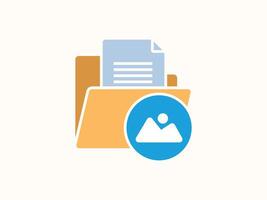 JPG file icon in simple design vector