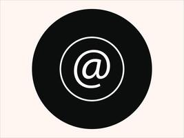 Flat style at icon. Perfect for email vector