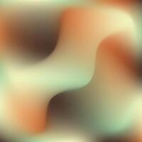 An abstract background with orange and green colors vector
