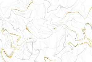 Marble luxury realistic gold background. Stone veneer, marbling texture design for banner, invitation, headers, print ads, packaging design template. illustration. Isolated on white background. vector