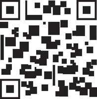 Barcode fake Qr Code design vector
