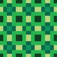 a green and yellow checkered pattern vector