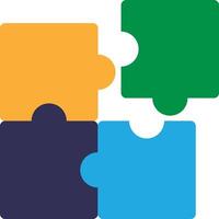 Puzzle Solution Strategy Graph vector