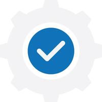 Check Tick Done Setup vector