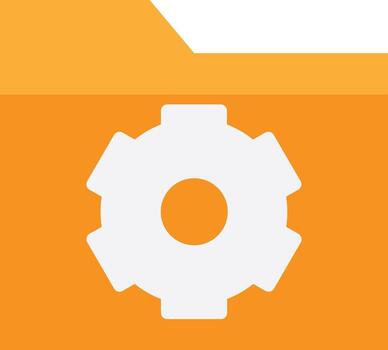 Folder File Document Control vector