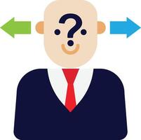 Uncertainty Click Alert Business vector