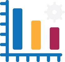 Bar Chart Analytics Control vector