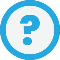 Question Help Faq Finance vector