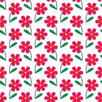 Bright summer floral print for fabric, textile, paper vector