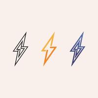 Lightning Speed Logo Design in Style for Electrical Services and Technology Solutions Branding vector