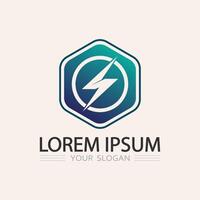 Flash Bolt Thunderstorm Logo with Sharp Electric Energy Strike and Lightning Motif vector