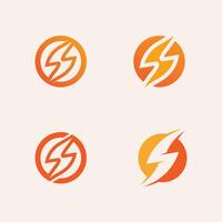 Sharp Lightning Logo with Abstract Electro Style for Digital, Tech, and Energy Company Identity vector