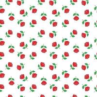 Elegant Rose Seamless Pattern Design. vector