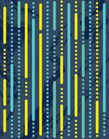 Colorful Vertical Lines and Dots Pattern vector