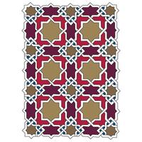Moroccan Tile Pattern Created With Geometric Shapes Creative Abstract Geometric vector