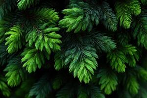 Vibrant green foliage showcases intricate patterns and textures in natural surroundings during a sunny afternoon in a tranquil garden photo
