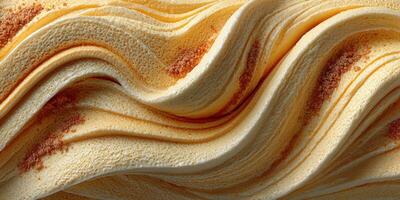 Delicious dessert swirl showcasing creamy texture and rich flavor at a bakery in the afternoon sun photo