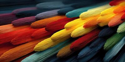 Vibrant colors blend together in an artistic display creating a dynamic visual effect photo