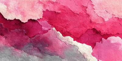 Vibrant abstract watercolor pattern showcasing shades of pink and grey in a creative design meant for artistic inspiration photo