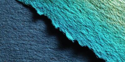 Textured paper with gradient colors creates an abstract art piece in a modern workspace photo