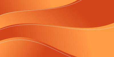 abstract wave pattern orange gradient summer background. perfect for your design project vector