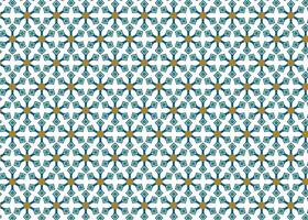 Cultural motif with tile-style repeating geometric layout. vector