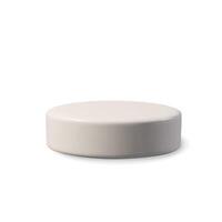 A modern 3D white podium with round base and shadows. Perfect for product display, award ceremony, presentation, or competition scene. Realistic, abstract, and isolated for web or graphic use. vector
