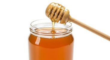 Honey is a natural remedy for many health problems photo