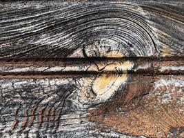 wood texture resembling an eye and eyebrow photo