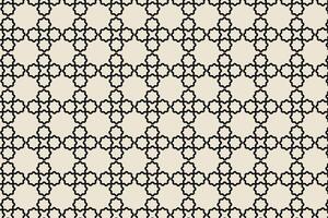 Geometric Star Pattern Seamless Design vector