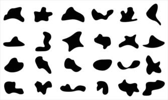 Blob organic shape vector