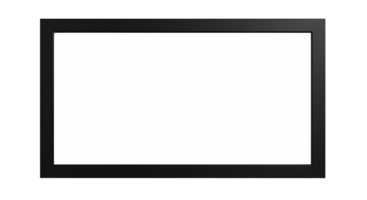 A black square with a white background png