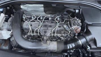 Automobile Engine Bay Detail photo