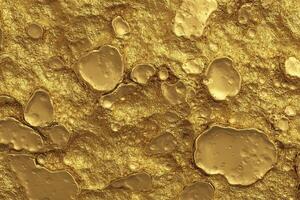 Shiny gold texture background close-up. photo