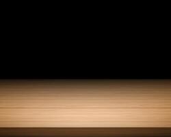 Empty wooden table on dark background Empty Space for display your products15 photo