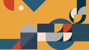 Modern Abstract Geometry Background vector