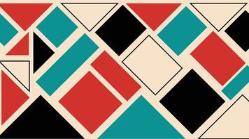 Modern Abstract Grid with Triangles Background vector