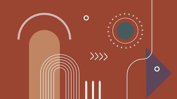 Minimal Abstract Geometry Background vector
