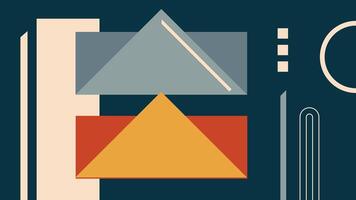 Geometric Triangular Abstract Design Background vector