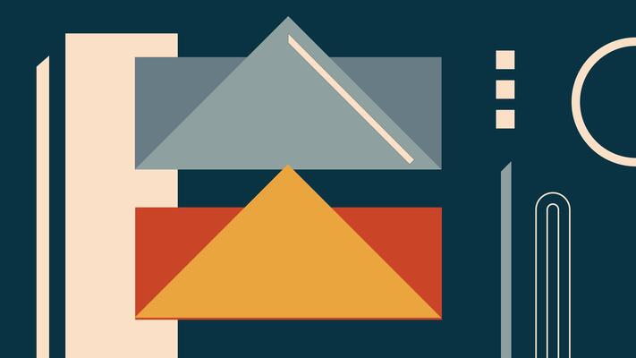 Geometric Triangular Abstract Design Background