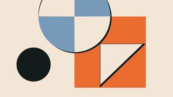 Minimal Abstract Blocks Background vector