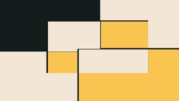 Geometric Abstract Design Circles Squares vector