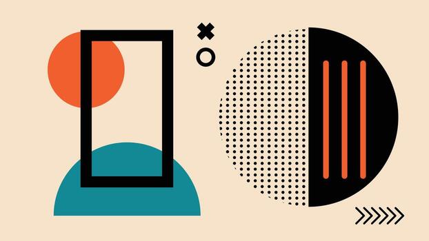 moderno resumen geometría con puntos antecedentes vector