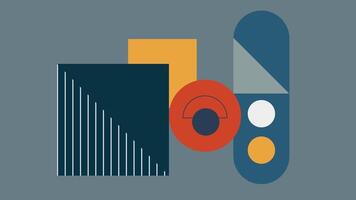 Modern Abstract Geometry with Triangle Background vector