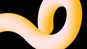 Soft Gradient Loop in Yellow Hue Background vector